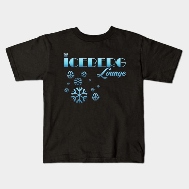 The Iceberg Lounge Kids T-Shirt by cromarlimo